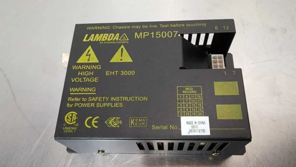 MP15007, Lambda, Power Supply