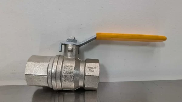 600 CWP PN40 DN32, Parker, Brass Ball Valve, CW617N