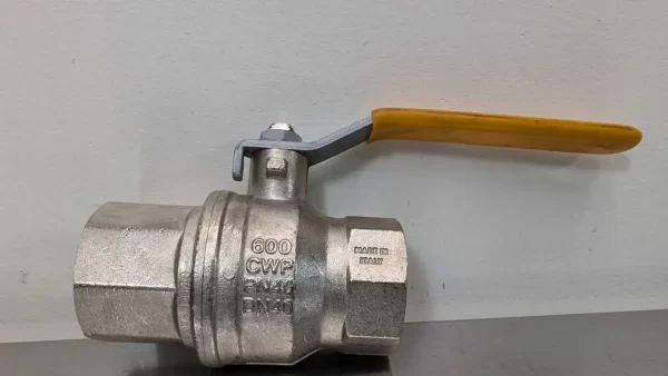 600 CWP PN40 DN40, Parker, Brass Ball Valve, CW617N