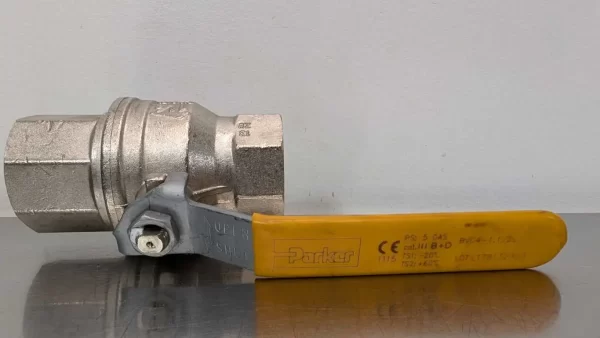 600 CWP PN40 DN40, Parker, Brass Ball Valve, CW617N