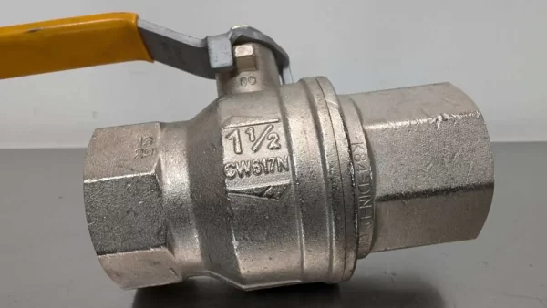 600 CWP PN40 DN40, Parker, Brass Ball Valve, CW617N