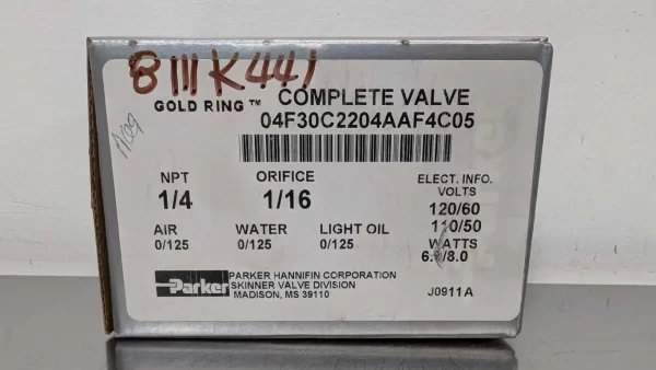 04F30C2204AAF4C05, Parker, Solenoid Valve