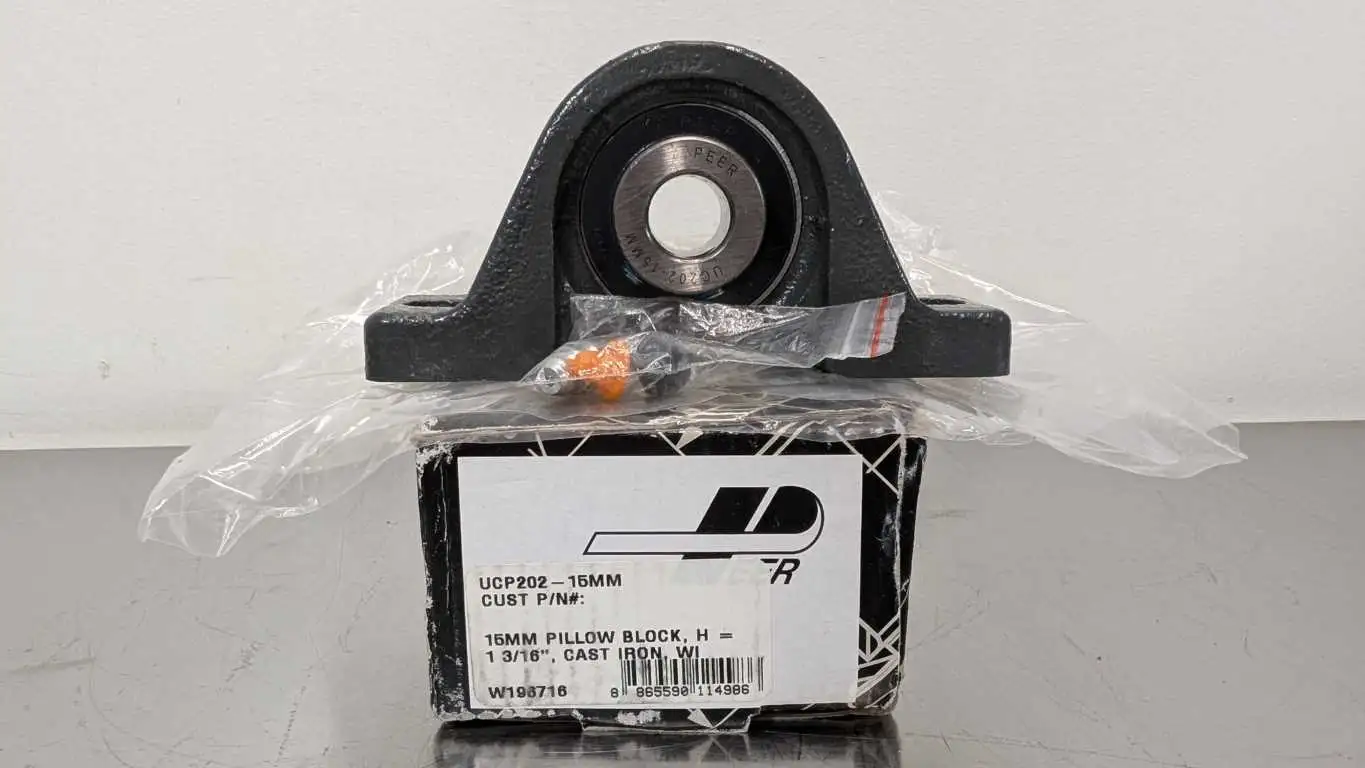 Peer UCP202-15MM Pillow Block Bearing 15mm ID