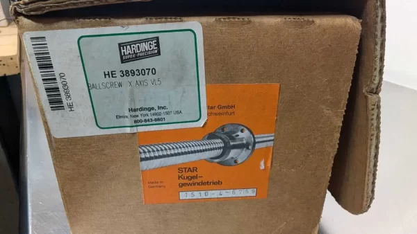 HE 3893070, Hardinge, Ballscrew X Axis VL5, 1510-4-6769