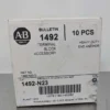 10 Pack Allen-Bradley 1492-N23 Terminal Block Heavy Duty End Anchor Ser D