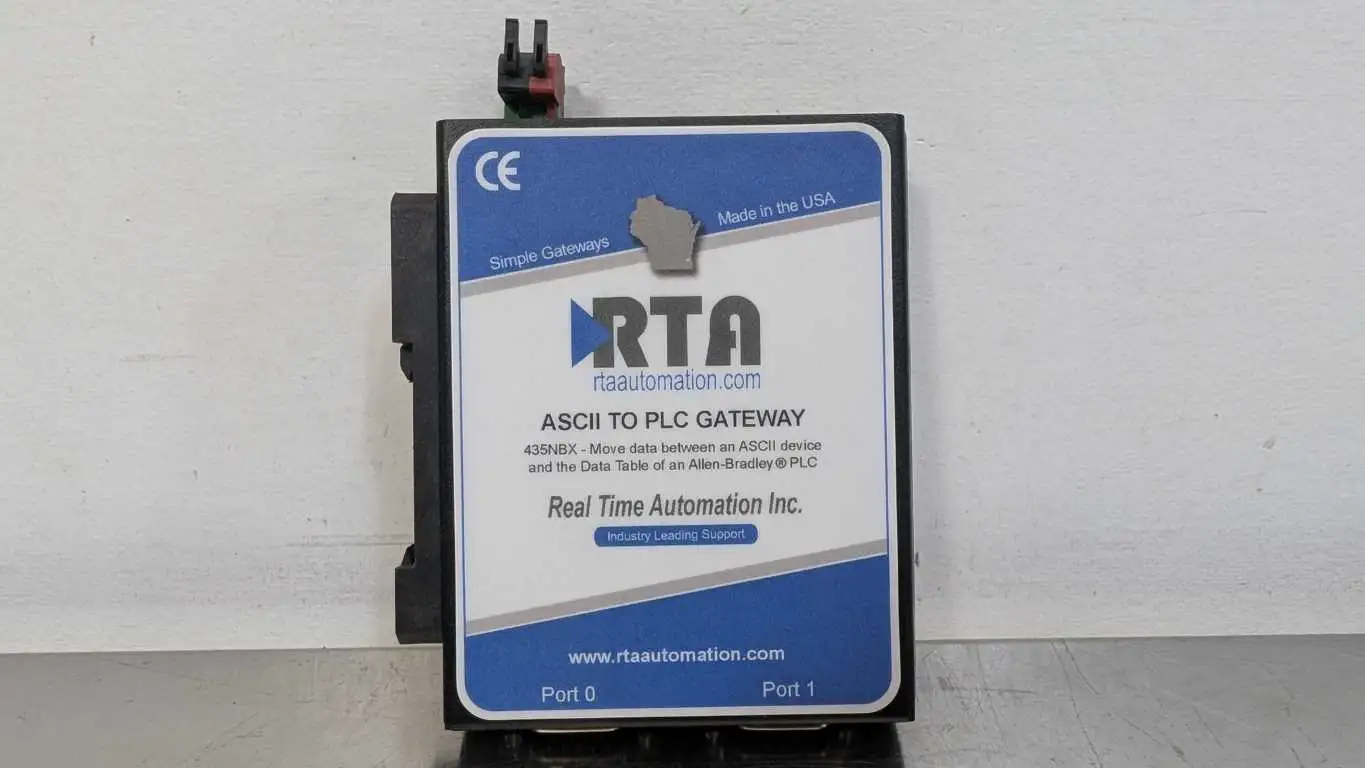 RTA Automation 435NBX ASCII to PLC Gateway to Allen-Bradley