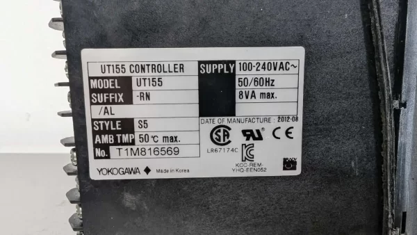 UT155-RN/AL, Yokogawa, Temperature Controller, S5