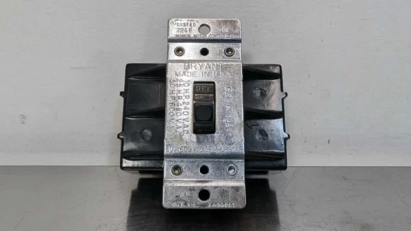 60003, Bryant, Manual Motor Switch