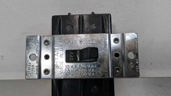 60003, Bryant, Manual Motor Switch