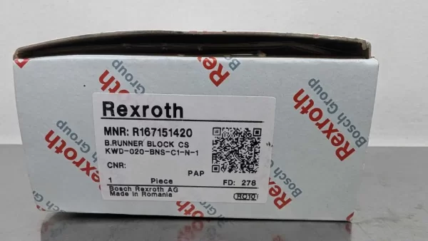 R167151420, Rexroth, Ball Runner Block CS, KWD-020-BNS-C1-N-1