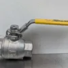 Sharpe CF8M Stainless Steel Ball Valve with Locking Handle 1000 CWP 3/4" FNPT