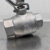 Sharpe CF8M Stainless Steel Ball Valve with Locking Handle 1000 CWP 3/4" FNPT