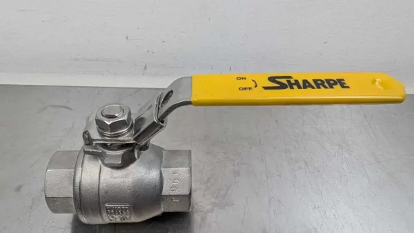 CF8M, Sharpe, Stainless Steel Ball Valve with Locking Handle, 1000 CWP