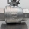 Sharpe CF8M Stainless Steel Ball Valve with Locking Handle 1000 CWP 3/4" FNPT