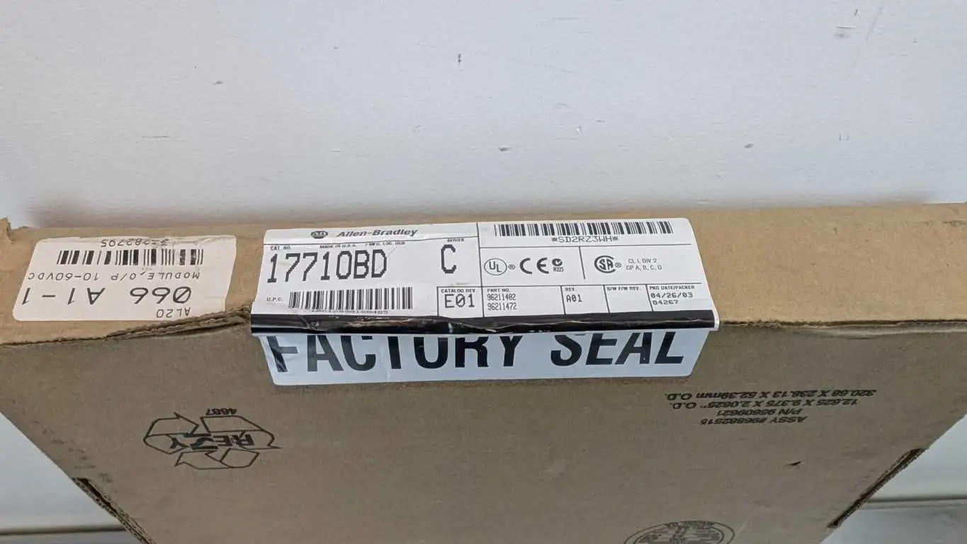 Allen-Bradley 1771-OBD Digital Output Module Ser C Rev E01 16 Outputs 10/60V DC