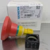 Siemens 3SB3000-1AA20 Emergency Stop Button 3SB3 000-1AA20 60mm Red Plastic Round