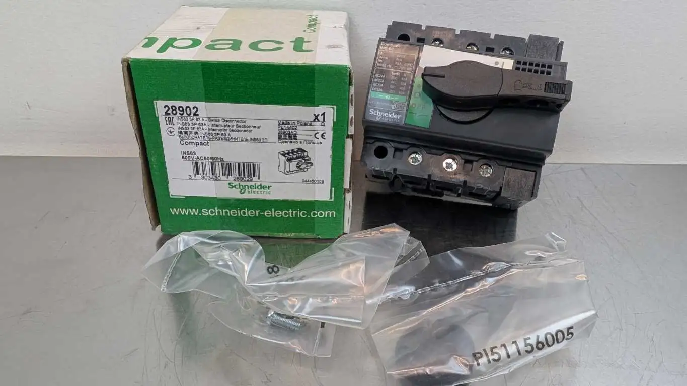 Schneider Electric 28902 Switch Disconnector 500VAC 63A