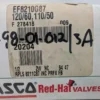 Asco EF8210G87 Stainless Steel Solenoid Valve 1/2" 110/120VAC 2W Normally Closed