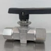 Parker 6F-B8LJ2-SSP Stainless Steel Ball Valve 3/8" FNPT 316 S/S Quarter Turn