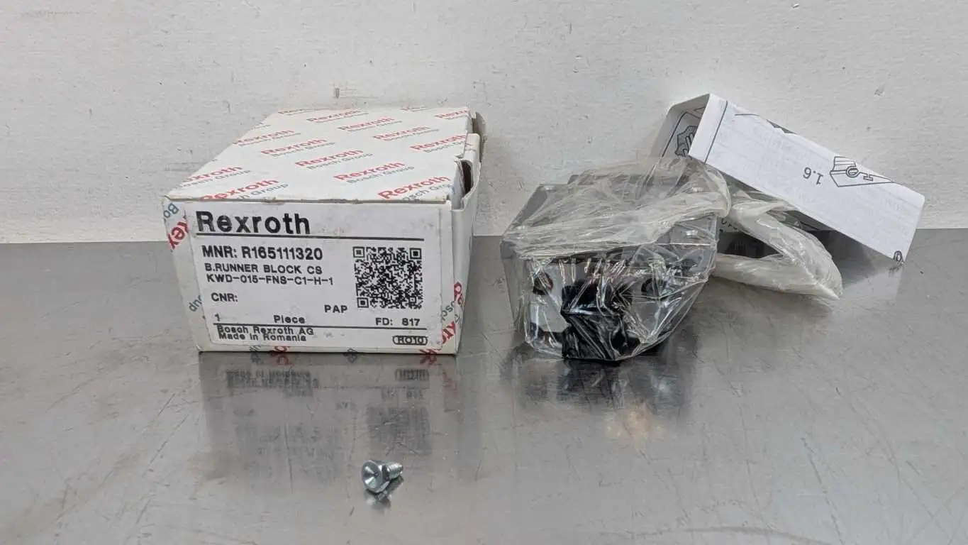 Rexroth R165111320 Ball Runner Block CS 15mm ID 47mm Wide x 58.2mm Long