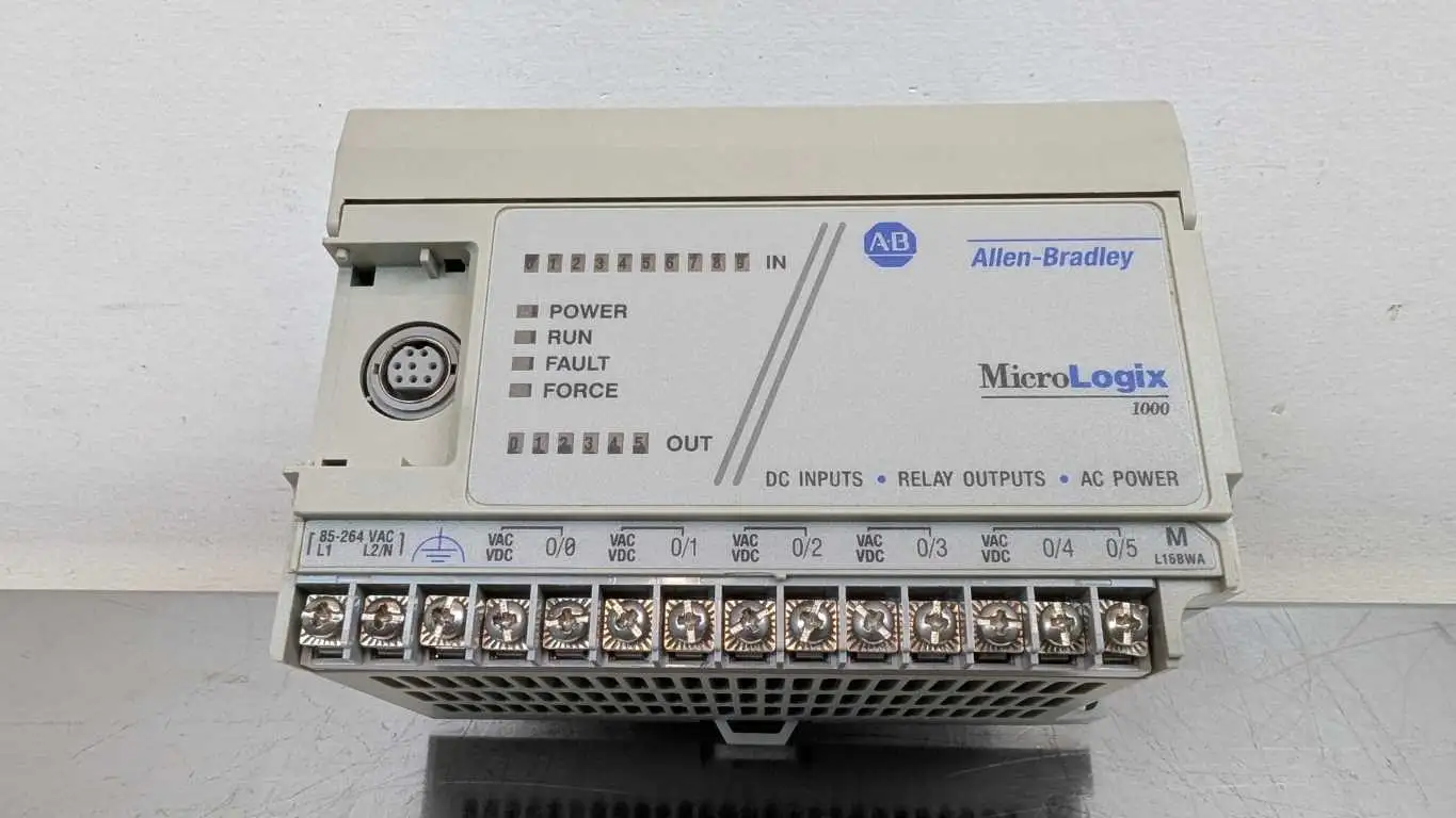 Allen-Bradley 1761-L16BWA Controller MicroLogix 1000 Ser E FRM 1.0