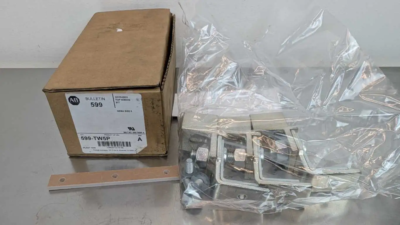 Allen-Bradley 599-TW5P Top Wiring Kit Ser A NEMA Size 5