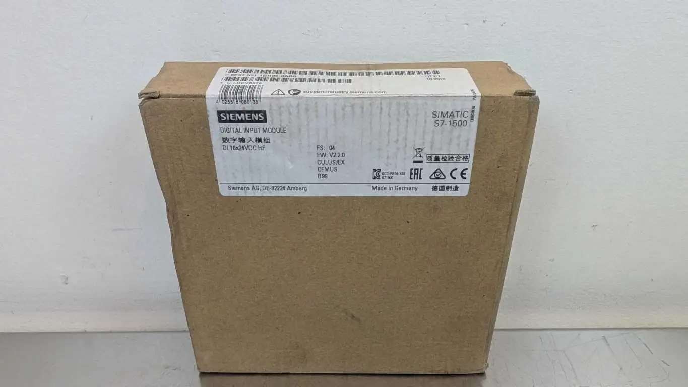 Siemens 6ES7 521-1BH00-0AB0 Digital Input Module 16 Point 24VDC