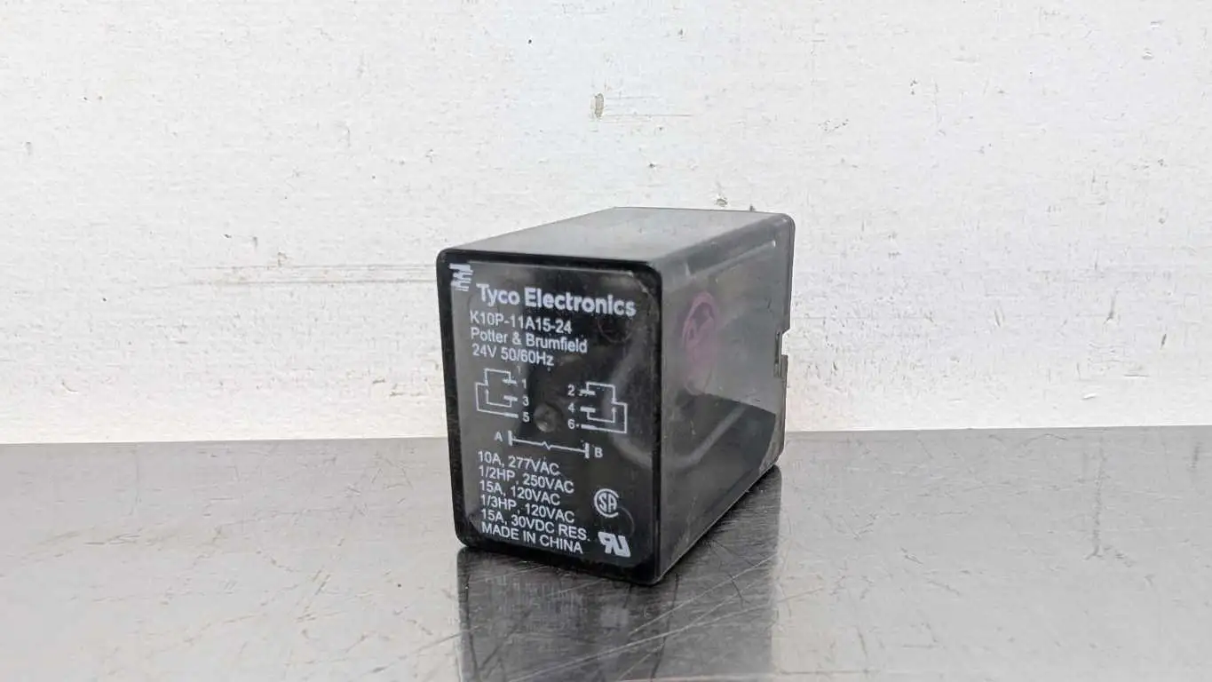 Potter Brumfield K10P-11A15-24 Relay Tyco Electronics 24V