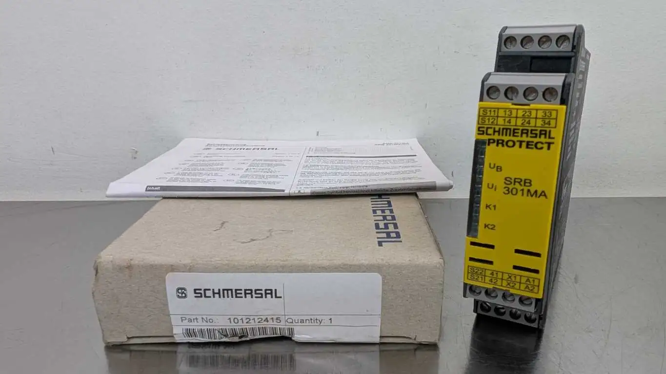 Schmersal SRB301MA-24V Safety Relay 101212415 24VDC 80mA