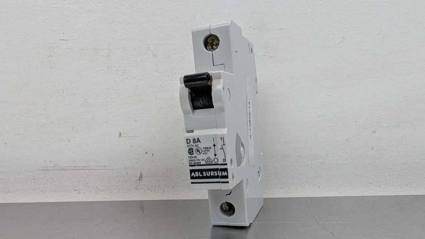 Altech 1DU8 Miniature Circuit Breaker D8A ABL SURSUM 277VAC 8A