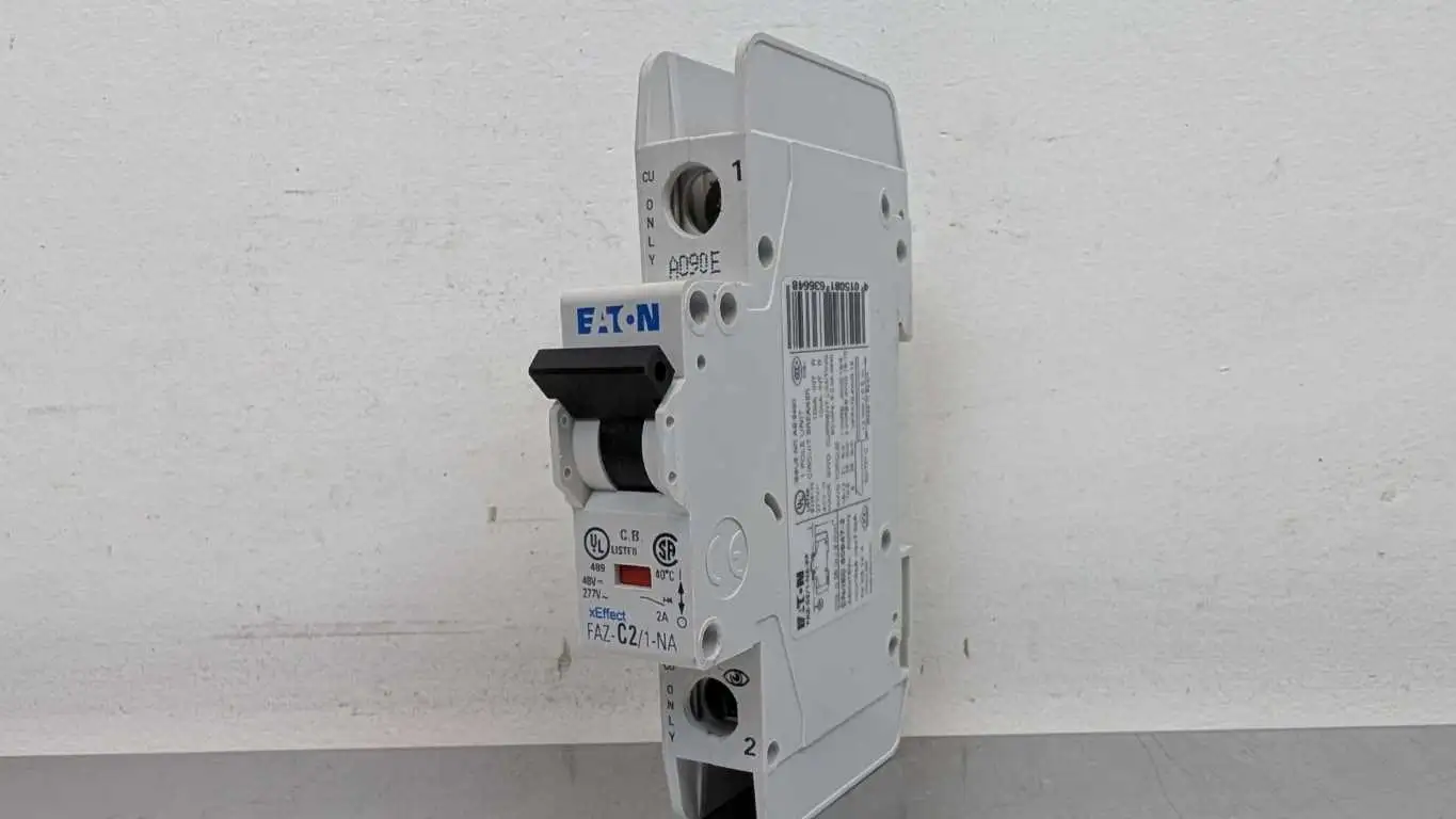 Eaton FAZ-C2/1-NA Miniature Circuit Breaker 277VAC/48VDC 2A