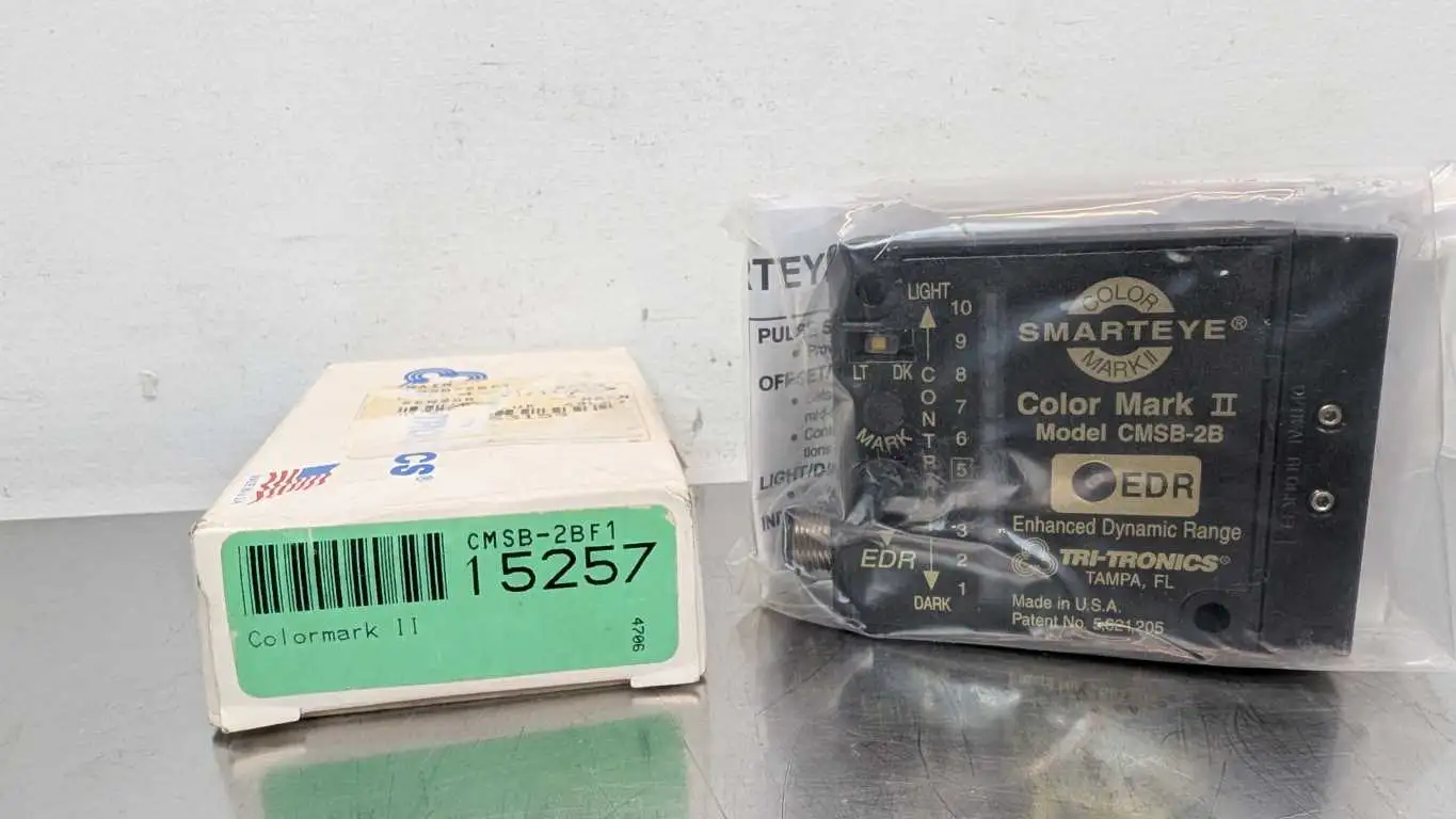 Tri-Tronics CMSB-2BF1 Contrast Sensor Colormark II CMSB-2B Blue 12-24VDC