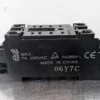 Omron PYF-08A-E Din Rail Relay Socket 06Y7C 8-Pin 250VAC 7A