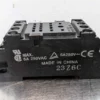 Omron PYF-14A-E Din Rail Relay Socket 23Z6C 14-Pin 250VAC 5A