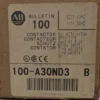 Allen-Bradley 100-A30ND3 Contactor 100-A30N*3 Ser B 110/120VAC Coil Open Type - Image 5