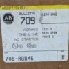 Allen-Bradley 709-AOD46 Across The-Line AC Starter Ser K 110/120VAC Coil Size 0 - Image 9