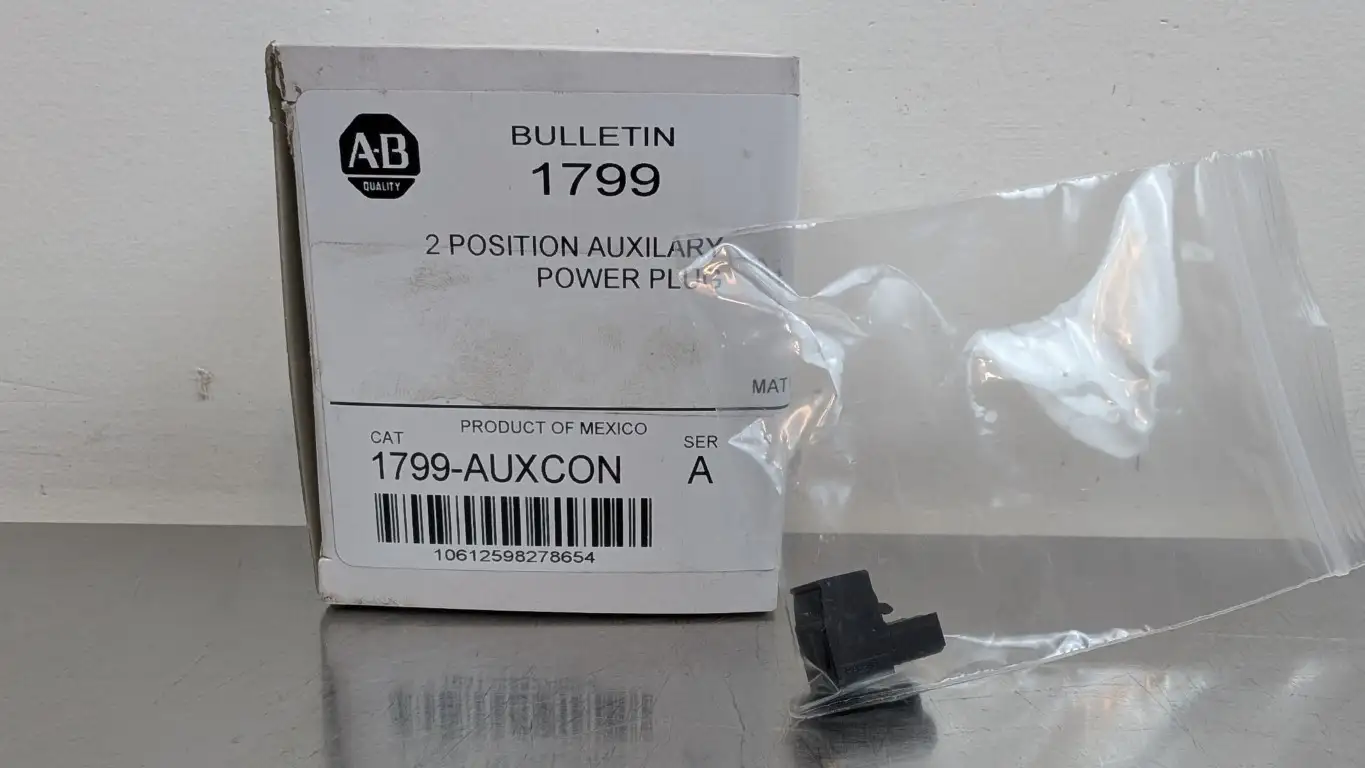 Allen-Bradley 1799-AUXCON 2 Position Auxilary Power Plug Ser A