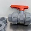 Chemtrol U51TB-E Ball Valve SQC/THD TUTB Model D 250PSI 1" Corzan CPVC/EPDM - Image 2