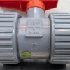 Chemtrol U51TB-E Ball Valve SQC/THD TUTB Model D 250PSI 1" Corzan CPVC/EPDM - Image 3