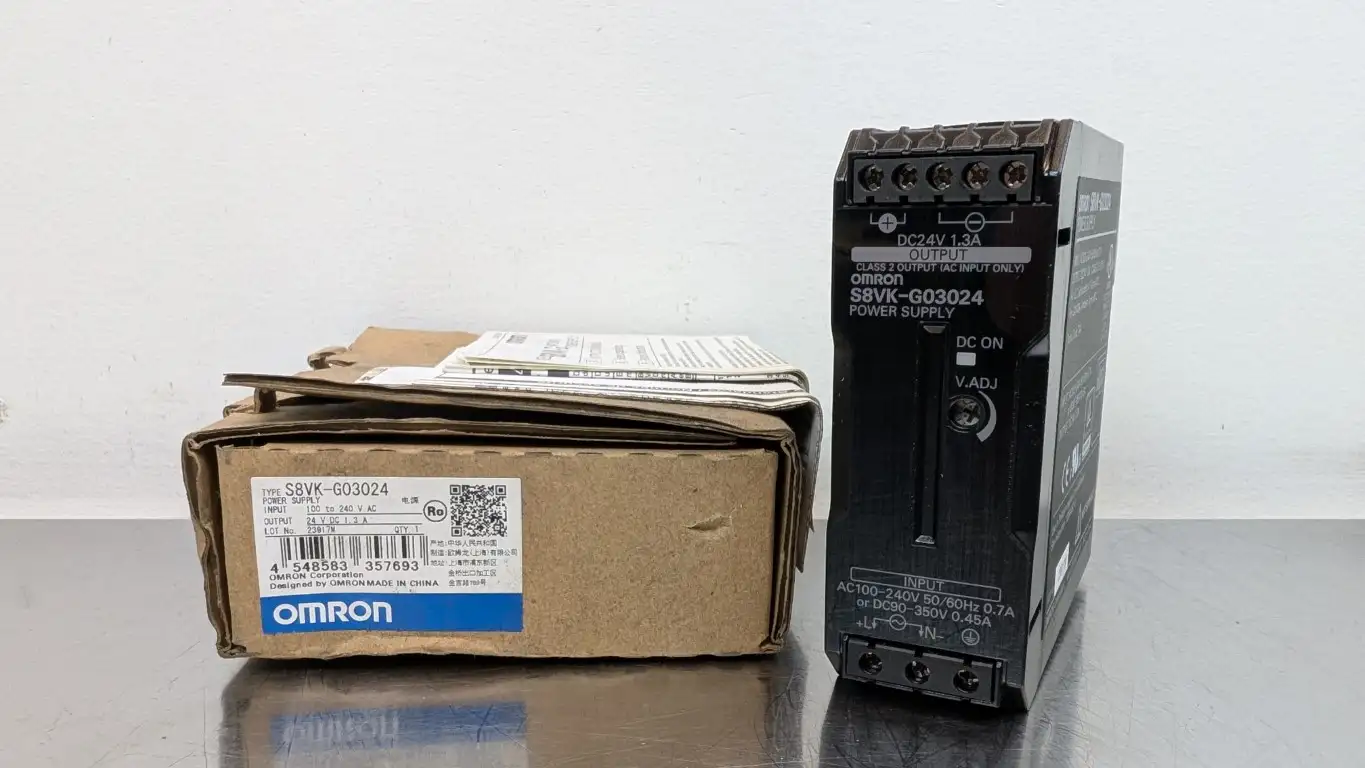 Omron S8VK-G03024 Power Supply 100-240VAC 24VDC 1.3A