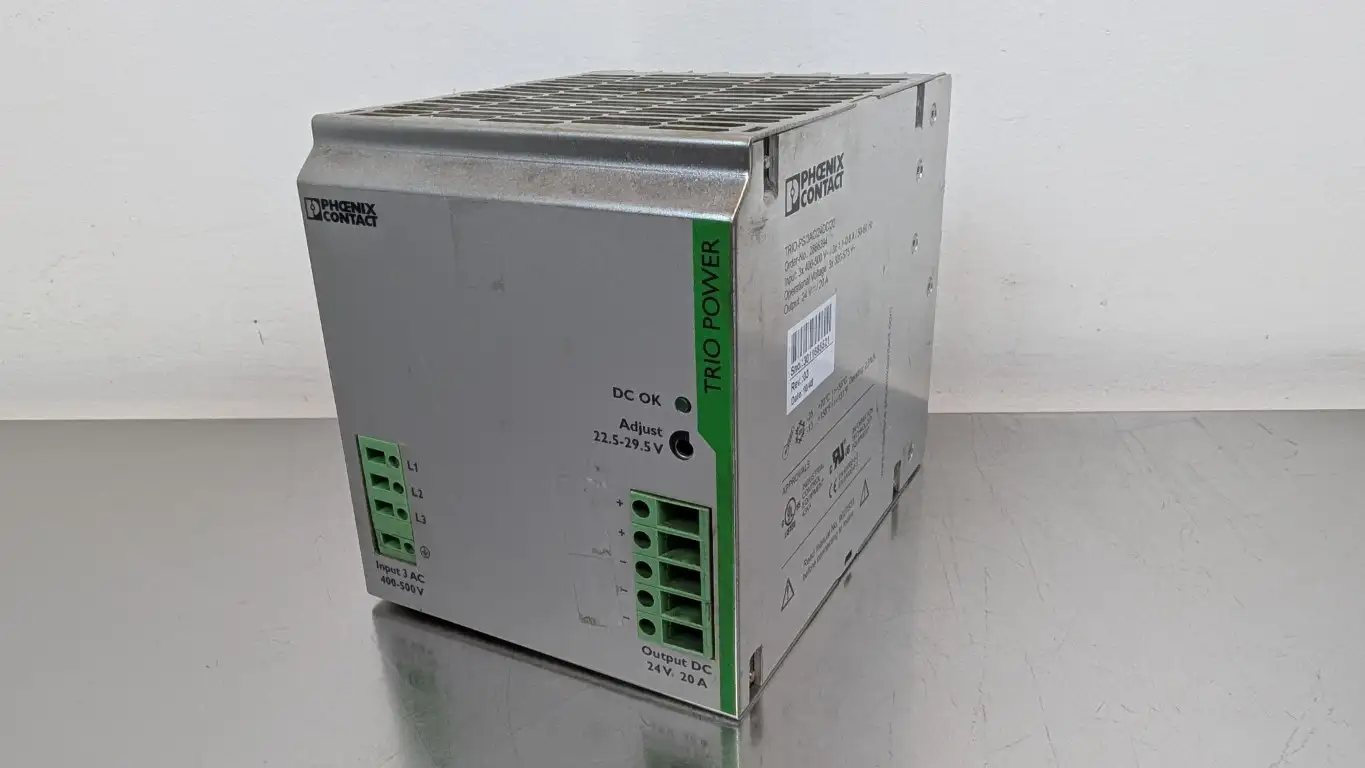 Phoenix Contact TRIO-PS/3AC/24VDC/20 Power Supply 2866394